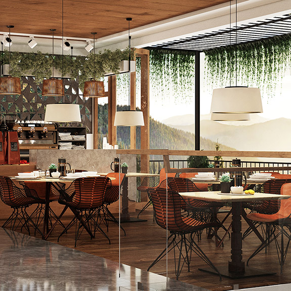 Cafe - Refreshment Area